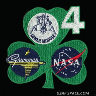 Grumman Lm - 4 - Apollo 10 - Lunar Module - Snoopy - 4 " Ab Emblem Space Patch