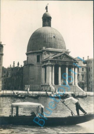 Venice Santa Maria De La Salute Taken By Officer Off Hms Ramillies 1931