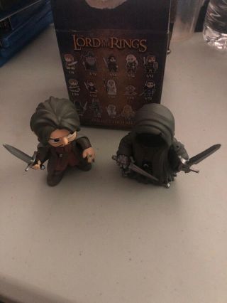 Nazgul And Aragon Lord Of The Rings Mystery Mini Funko