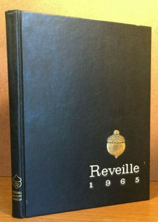 Vintage 1965 Reveille Yearbook Peekskill Military Academy Ny School Book Annual