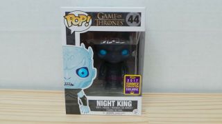 Funko Pop Translucent Night King 44 Sdcc 2017 Summer Convention Game Of Thrones