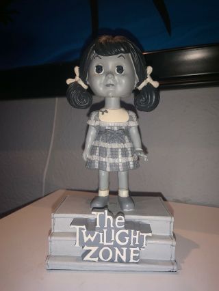 Bif Bang Pow 2009 The Twilight Zone Talky Tina Bobble Head 6 "