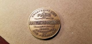 1933 Chicago ' s World ' s Fair Prosperity Coin Medallic Art Co. 2