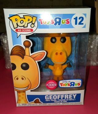 Funko Pop Ad Icons Geoffrey Exclusive Limited Edition Flocked Figurine 12