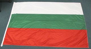 Gorgeous Maritime Flag Of Bulgaria 48 " By 72 "
