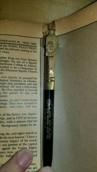 Vintage Martin Luther King Jr Memorial Pen 2