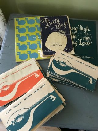 29 Girl Scout Song Books Vintage1950’s