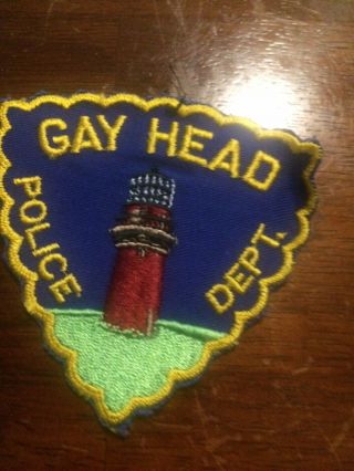 Massachusetts Police - Gay Head Police - Ma Police Patch