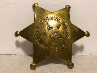 U.  S.  Marshall Texas Badge