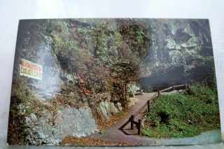 Kentucky Ky Middlesboro Cudjo Cave Cumberland Gap National Park Postcard Old Pc