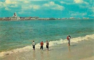 Nj,  Atlantic City,  Jersey,  Inlet,  Brighton Beach,  Dexter Press Dt - 83159 - B