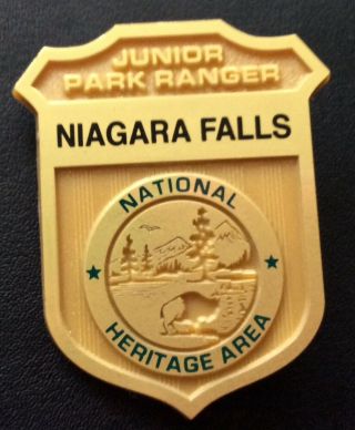 Niagara Falls National Heritage Area - National Park Junior Ranger Badge