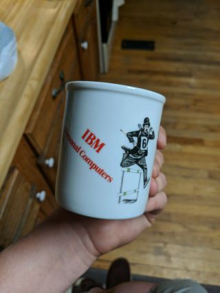 Charlie Chaplin Ibm Personal Computers Vintage Coffee Cup Charles Mug