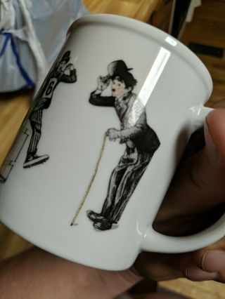 Charlie Chaplin IBM PERSONAL COMPUTERS VINTAGE COFFEE CUP CHARLES MUG 5