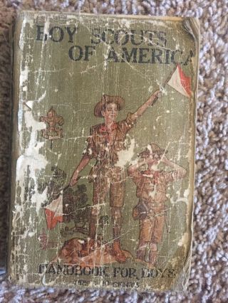 Boy Scout - 1922 Handbook For Boys - 25th Edition