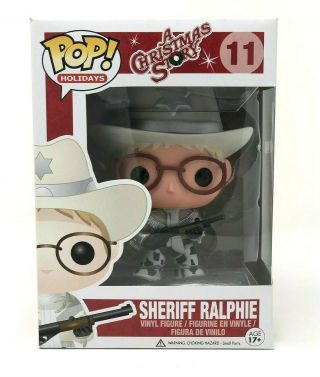 Sheriff Ralphie 11 Christmas Story Funko Pop Vinyl 2013 Box