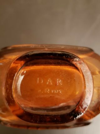 D.  A.  R.  Daughters Of The American Revolution 1979 Amber Bottle Printing 3