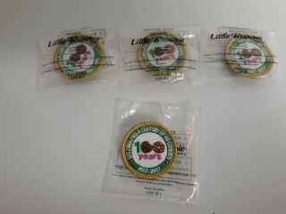 Celebrating A Century Of Gs Girl Scout Cookies 100 Years Embroidered Pin/patch