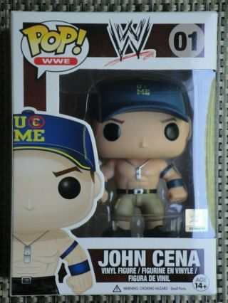 Funko Pop John Cena Action Figure Vinyl Figure 01 Wwe Superstar