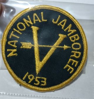 1953 National Jamboree Region 5 Patch Tc1