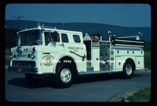 Thurmont Md 1978 Ford C Hahn Pumper Fire Apparatus Slide