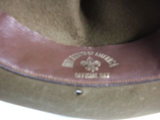 Vintage 1960 ' s Boy Scouts of America Official Hat 6