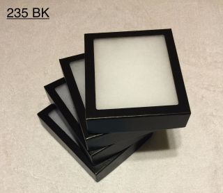 4 - 235 Riker Mount Display Case Shadow Box Frame Tray 6 " X 5 " X 1 1/4 "