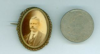 1904 Vintage President Theodore Roosevelt Political Campaign Pinback Broach