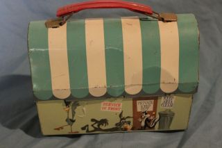PORKY ' S LUNCH WAGON 1959 WARNER Bros.  Thermos Lunchbox (Vintage) 2