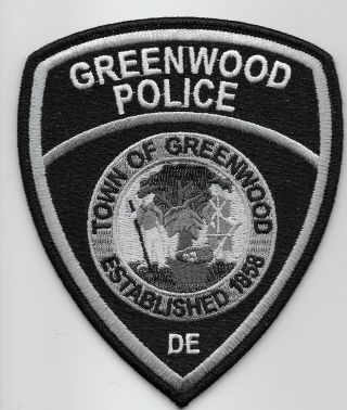 Neat Subdued Greenwood Police State Delaware De