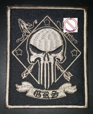 Cia Central Intelligence Agency Grs Global Response Staff Theater Made Patch Sil
