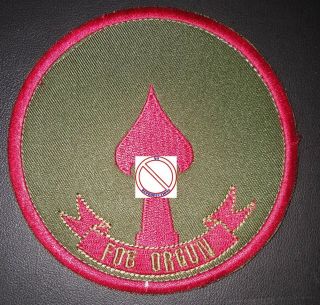 Cia Central Intelligence Agency Grs Sad Fob Orgun Theater Made Patch