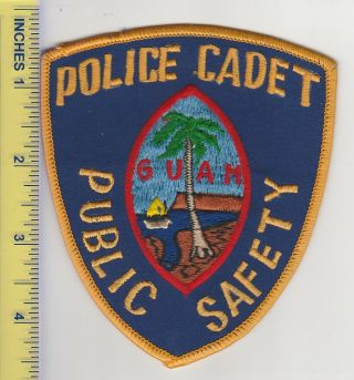 Us Territorial Police Patch Guam Department Public Safety Police Cadet