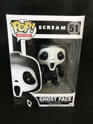 Funko Pop Ghost Face 51 Scream Movies Vaulted