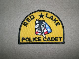 Red Lake Police Cadet Minnesota