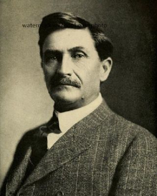 Portrait Of Sheriff Pat F.  Garrett 1907 8 " X 10 " Photo 3