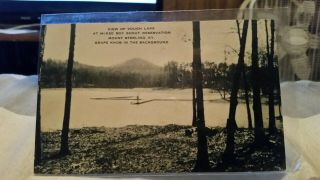 VIEW OF VOUGH LAKE AT MCKEE BOY SCOUT RESERVATION MOUNT STERLING KY POSTCARD 2