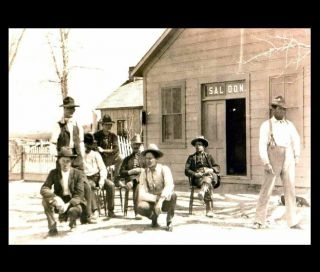 1889 Butch Cassidy Sundance Kid Saloon Photo Wild Bunch Hole In The Wall Gang