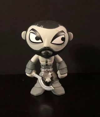 2014 Sdcc Khal Drogo Mystery Mini Game Of Thrones In Memoriam Black And White
