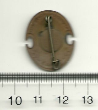1963 Boy Scout World Jamboree Bronze Souvenir Pin 2