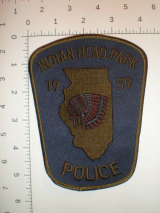 Il Illinois Indian Head Park Police Tactical Swat Subdued Patch Srt Esu