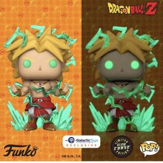 Funko Pop Broly 6 Inch Galactic Toys Exclusive Confirmed Order 1/6 Chase