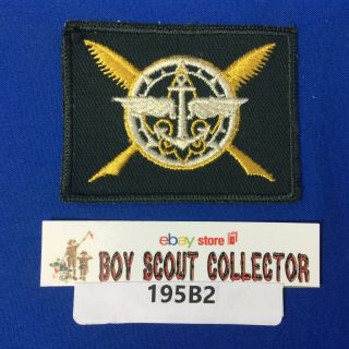 Boy Scout Explorer Position Patch Post Secretary Green