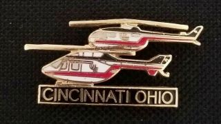 University Air Care Cincinnati Ohio Pin Ems Helicopter Hospital Lifeflight