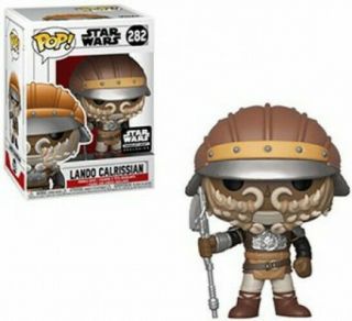 Pop Star Wars Lando Calrissian Exclusive Vinyl Bobble Head 282 [jabba 