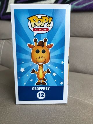 Funko Pop Ad Icons Geoffrey Exclusive Limited Edition Figurine 12 4