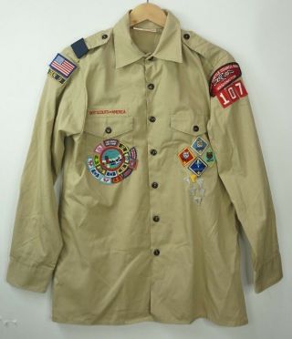 Vintage Bsa Boy Scouts Washington Chief Seattle Council Shirt Men 