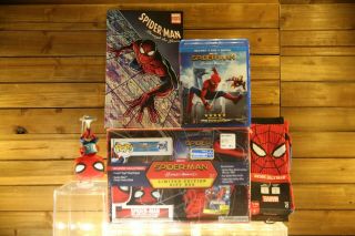 Funko Pop Spider - Man Homecoming: Pop 259 & Blu - Ray Limited - Edition Gift Box