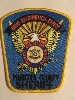 Arizona,  Maricopa County Sheriff/police Drug Recognition Patch