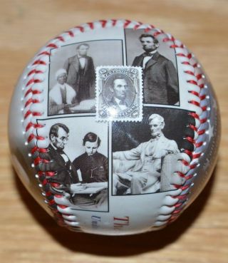 2017 Abraham Lincoln Baseball - The Life and Times of Our 16th President 4